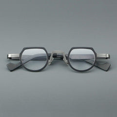 Ulz Ultra-light Alloy Glasses Frame Geometric Frames Southood Black