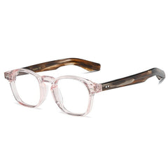 Valter Acetate Vintage Glasses Frame Rectangle Frames Southood Pink