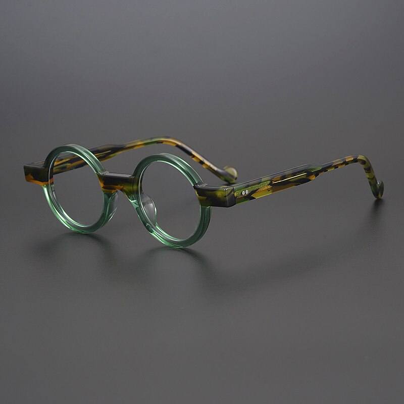 Veda Vintage Round Acetate Glasses Frame Round Frames Southood