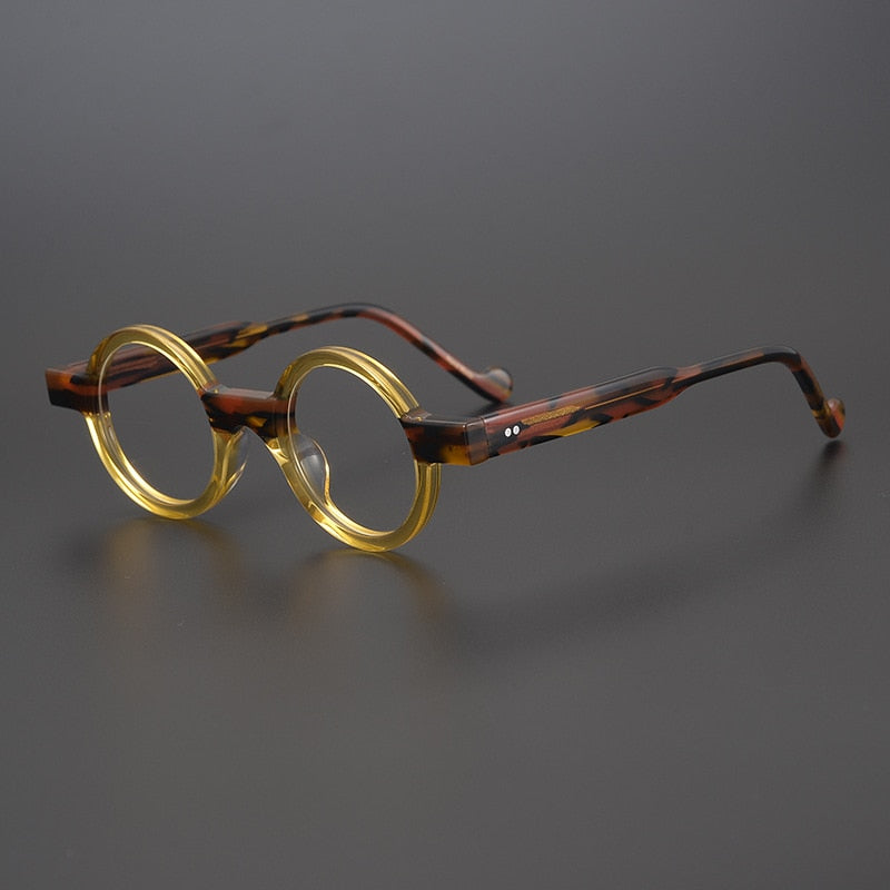 Veda Vintage Round Acetate Glasses Frame Round Frames Southood