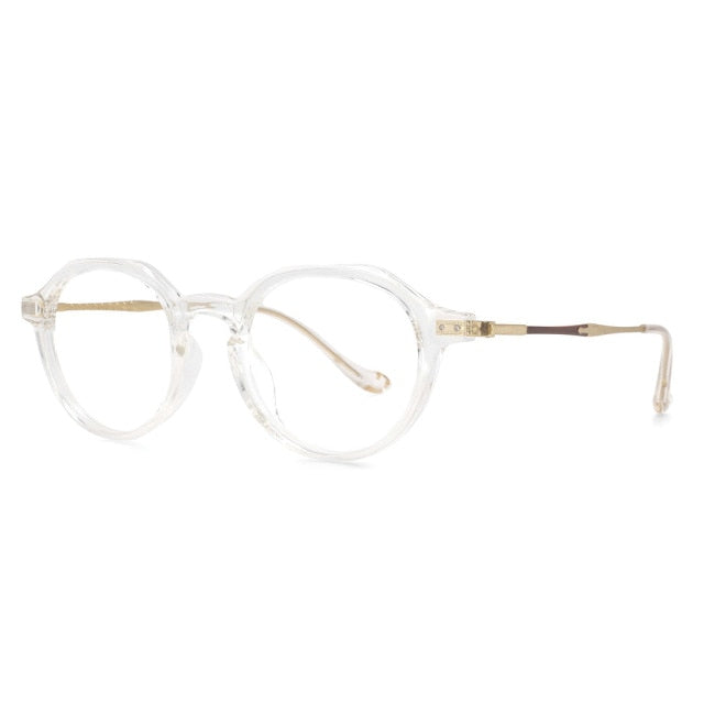 Vic Retro Oval Optical Glasses Frame oval frame Southood transparent