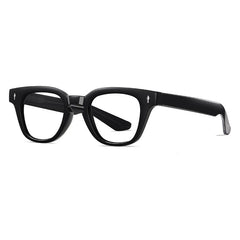 Vince Vintage TR90 Rectangle Eyeglasses Rectangle Frames Southood Black