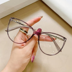Winni Transparent Fashion Cat Eye Glasses Frame Cat Eye Frames Southood C4 clear grey clear