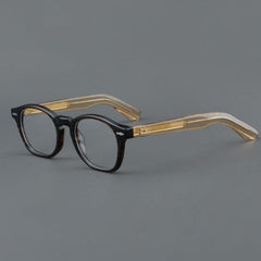 Wylie Retro Acetate Glasses Frame Oval Frames Southood Yellow