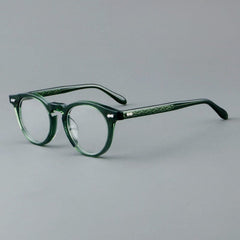 Xylon Acetate Vintage Eyeglasses Frame Rectangle Frames Southood Green