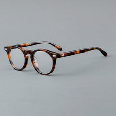 Xylon Acetate Vintage Eyeglasses Frame Rectangle Frames Southood Leopard