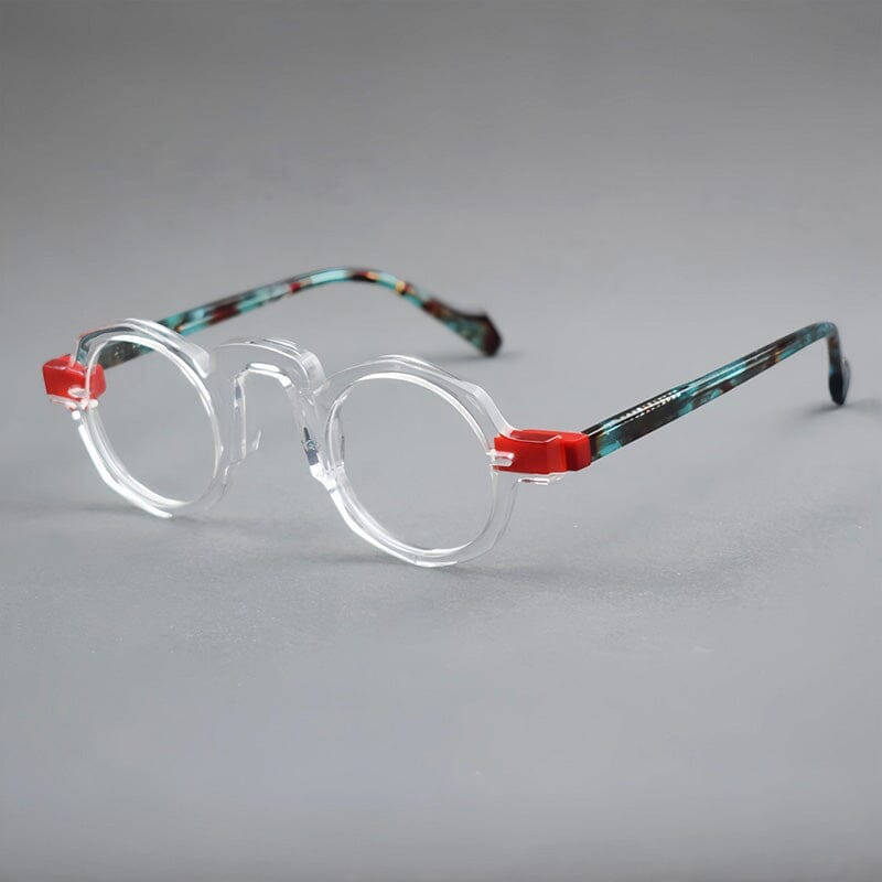 Ya Vintage Acetate Glasses Frame Geometric Frames Southood Clear