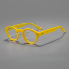 Jade Retro Round Acetate Optical Frame