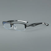 Ziv Square Half Glasses Frame Rectangle Frames Southood Black