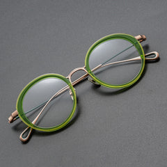 Flynn Acetate Titanium Glasses Frame