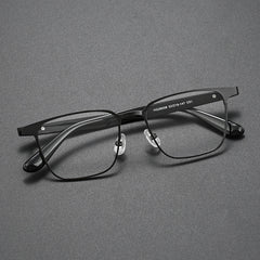 Gavi Acetate Alloy Glasses Frame With Magnetic Sunglasses Clips