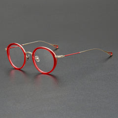 Flynn Acetate Titanium Glasses Frame
