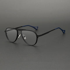 Porro Vintage Alloy Eyeglasses Frame