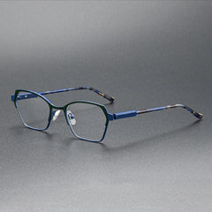 Burhan Vintage Alloy Eyeglasses Frame