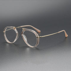 Laver Retro Aviator Acetate Glasses Frame