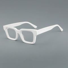 Lews Vintage Square Acetate Glasses Frame