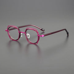 Omar Titanium Acetate Glasses Frame