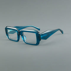 Shang Retro Rectangle Acetate Glasses Frame