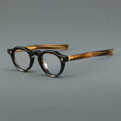 Mika Vintage Geometric Acetate Glasses Frame