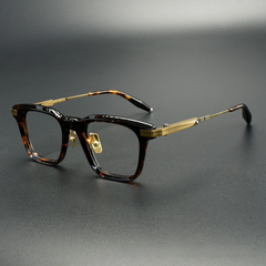 Lidia Vintage Acetate Titanium Glasses Frame