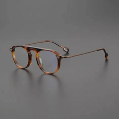 Mac Retro Aviator Acetate Glasses Frame