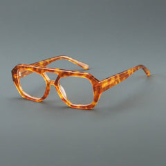 Seely Retro Rectangle Acetate Glasses Frame