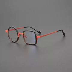 Piers Titanium Acetate Round Glasses Frame