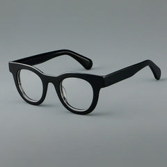 Wen Acetate Oval Retro Glasses Frame