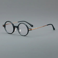 Novak Retro Round Acetate Optical Glasses Frame