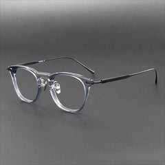 Claus Vintage Acetate Titanium Glasses Frame