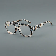 Seely Retro Rectangle Acetate Glasses Frame