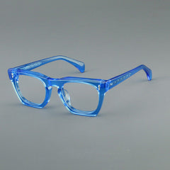 Stod Retro Rectangle Acetate Glasses Frame