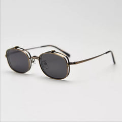 Drake Alloy Retro Round Glasses Frame