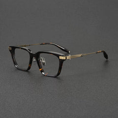 Cal Vintage Acetate Titanium Glasses Frame