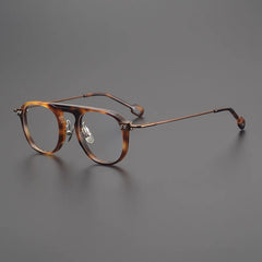 Mac Retro Aviator Acetate Glasses Frame