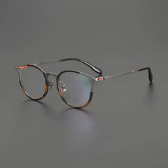 Tai Retro Titanium Eyeglasses Frame