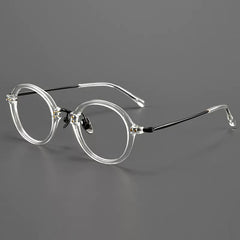 Crunch Vintage Acetate Titanium Glasses Frame