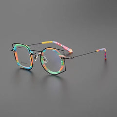 Reso Colorful Titanium Glasses Frame