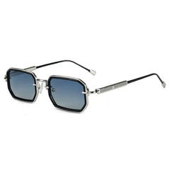 Kylian Rectangle Retro Alloy Sunglasses