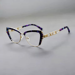 Tide Retro Cat Eye Glasses Frame