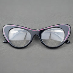 Elina Retro Cat Eye Glasses Frame