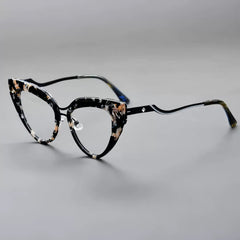 Aryna Retro Cat Eye Glasses Frame