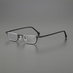 Lamond Retro Semi Titanium Glasses Frame