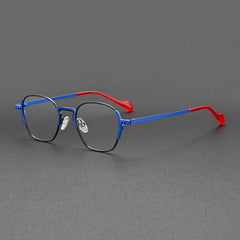 Cary Retro Titanium Eyeglasses Frame
