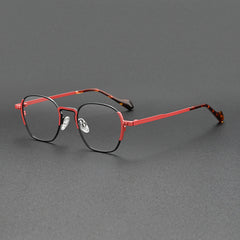 Cary Retro Titanium Eyeglasses Frame