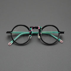Ramiro Acetate Round Glasses Frame