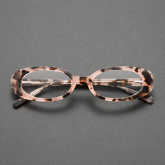 Leslie Vintage Oval Eyeglasses Frame
