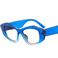 Antonia Zebra Print Glasses Frame Geometric Frames Southood 