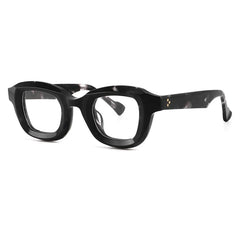 Austen Vintage Acetate Glasses Frame Cat Eye Frames Southood Gray Leopard 