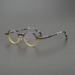 Bari Acetate Glasses Frame Geometric Frames Southood Matte Grey 